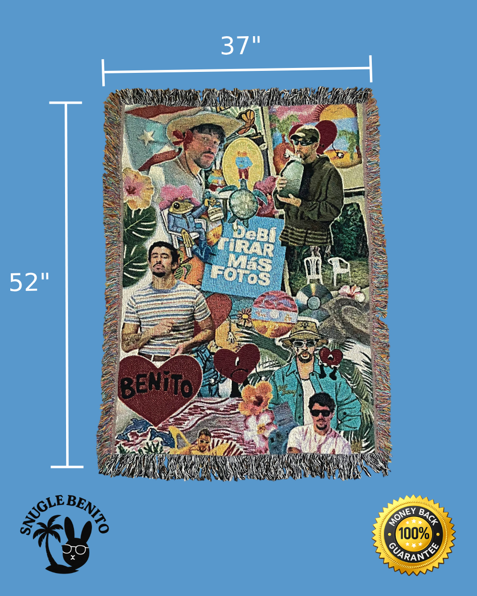 Bad Bunny Blanket
